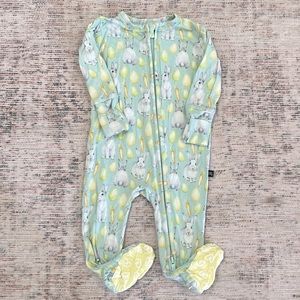 LEV BABY | Easter bunny zip footies